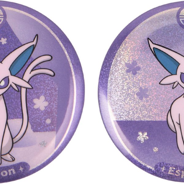 Pokemon TCG Simplified Chinese 17.5 Eeveelutions Badge Set (Terastal Gathering)